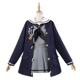 Blue Archive Rin Cosplay Anime School Uniform Pleated Skirt Women's Outfit - Halloweez